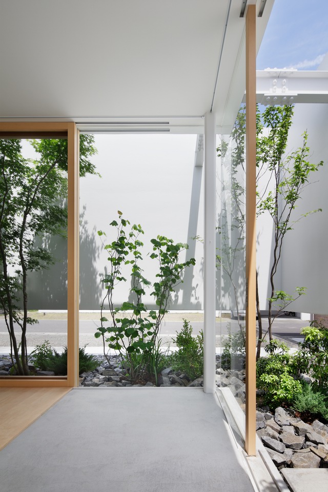 绿色环抱住宅 green edge house by ma-style architects